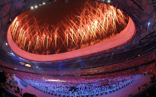 2008奥运志愿者全体集合（发新闻：20家媒体）